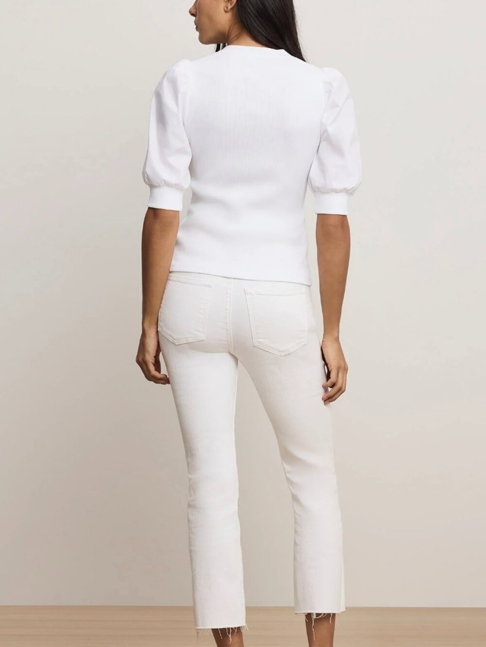 NWT: Veronica Beard Coralee Puff Sleeve Top - Picture 4 of 7